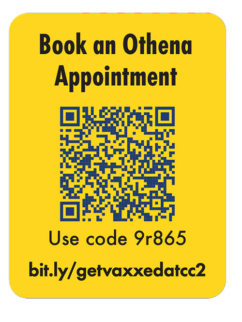 QR Code of appointment information