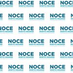 NOCE Logo Pattern Zoom Background