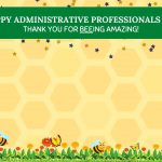 Happy Administrative Professionals Day Zoom Background