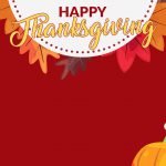 NOCE Happy Thanksgiving Zoom Background