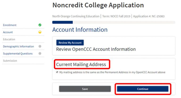 How to Apply to NOCE - North Orange Continuing Education