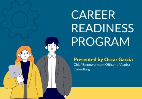 career readiness program presented by Oscar Garcia
