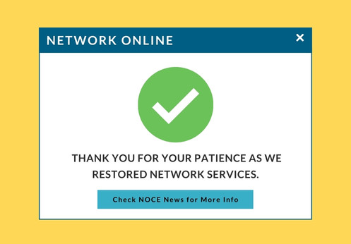 NOCE Cypress Network is back online!