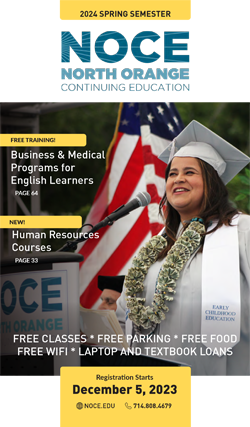 Class Schedule - North Orange Continuing Education