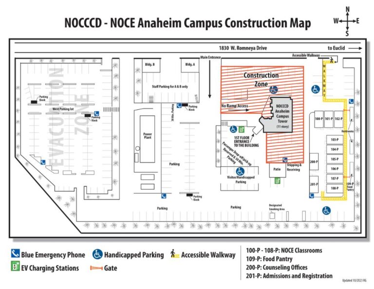 Parking Regulations North Orange Continuing Education
