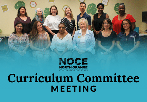 Curriculum Committee Meeting