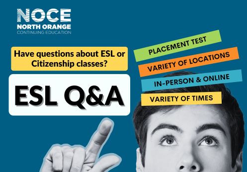 ESL Q&A info sessions and placement tests