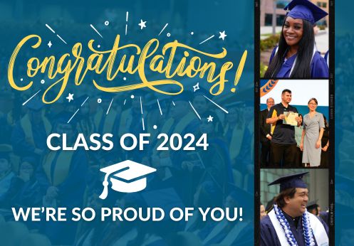 Congratulations class of 2024. We're so proud of you!