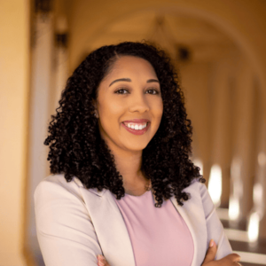 Headshot of Brenna Leon Sandeford