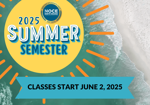 2025 Summer Semester Classes start June 2, 2025