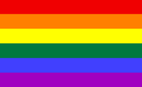 LGBTQ+ Flag: Classic Rainbow Striped Flag