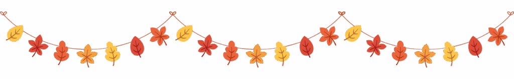 Fall leaves decorative