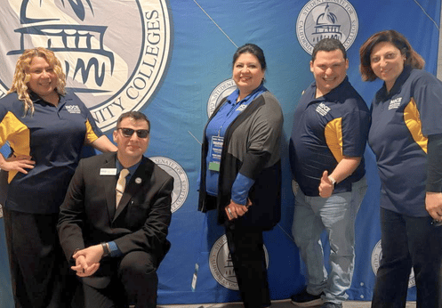 A group photo of the NOCE student leaders at state of California event.